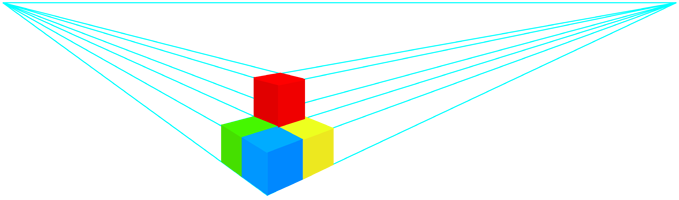 perspective drawing of multilink structure