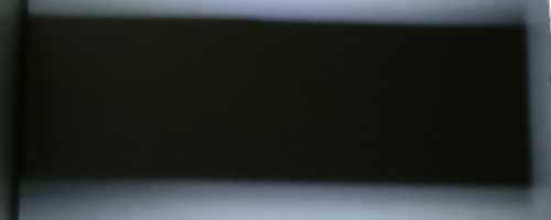 A rectangular shadow.