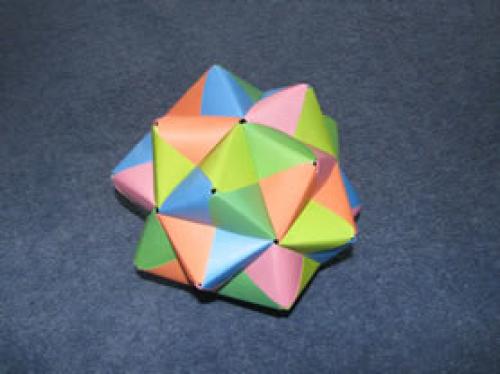 Modular origami polyhedra