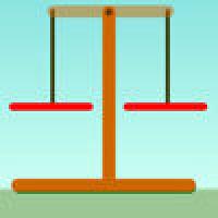A balance scale.