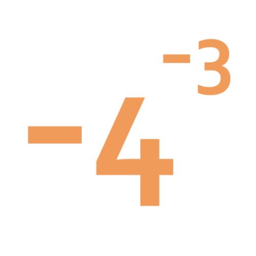 Negative 3 to the power of negative 3.