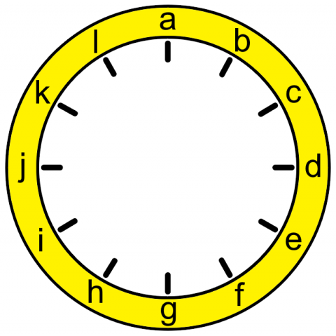 A Mixed-up Clock