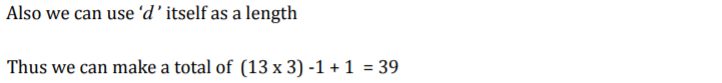 Combining lengths