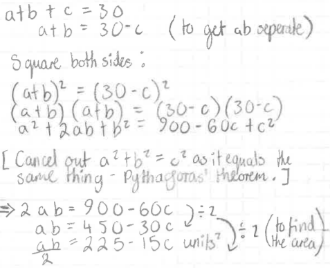 Pythagoras Perimeters