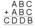 Cryptarithms