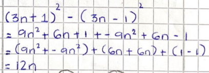 Difference of Two Squares