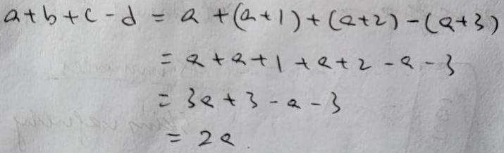 Starting to explore four Consecutive Numbers