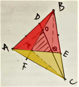 Another Triangle in a Triangle