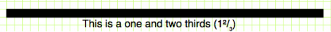 Extending Fraction Bars