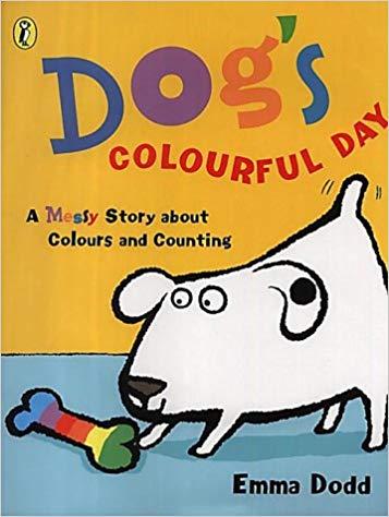 Dog's Colourful Day