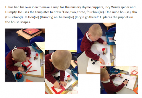 EYFS thinking about: Paths and maps