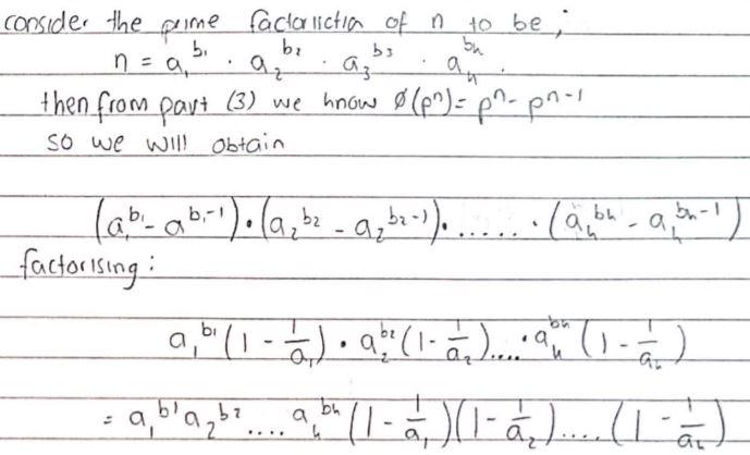 Euler's Totient Function