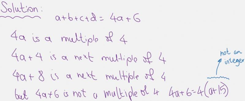 Continuing to explore four Consecutive Numbers