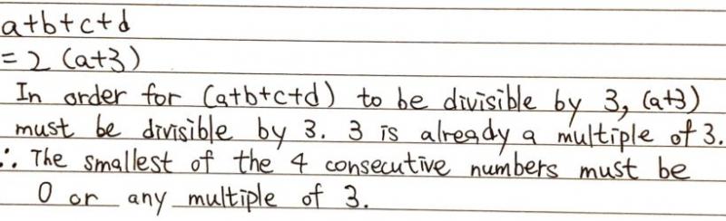 Continuing to explore four Consecutive Numbers