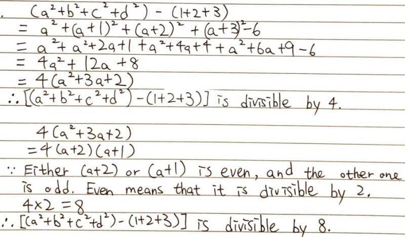 Is there more to discover about four Consecutive Numbers?