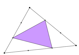 Triangle in a Triangle