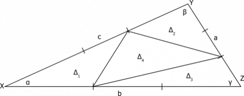 Triangle in a Triangle