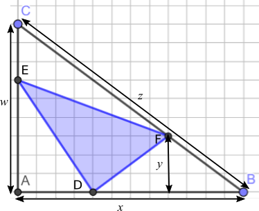 Triangle in a Triangle