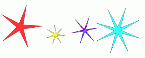 First Forward into Logo 9: Stars