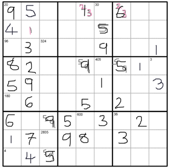 Product Sudoku