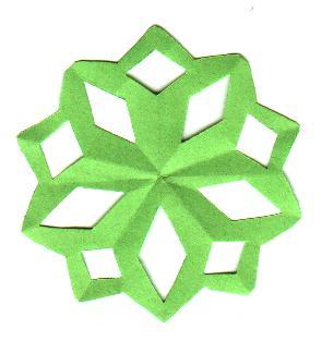 Making Maths: Five-point Snowflake