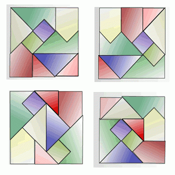 Square tangram