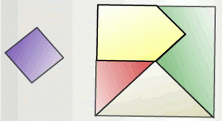 Square tangram