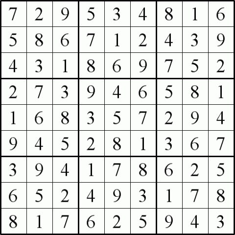 Integrated Product Sudoku