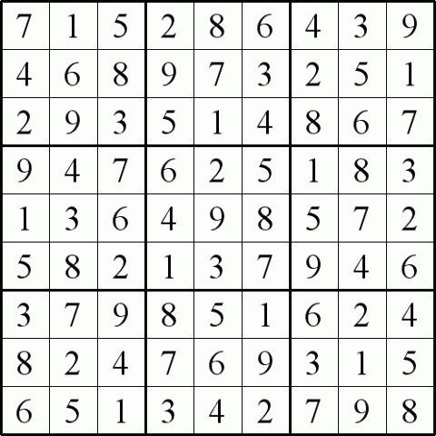 Constellation Sudoku