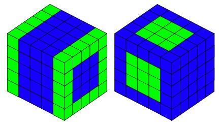 Drilling many cubes