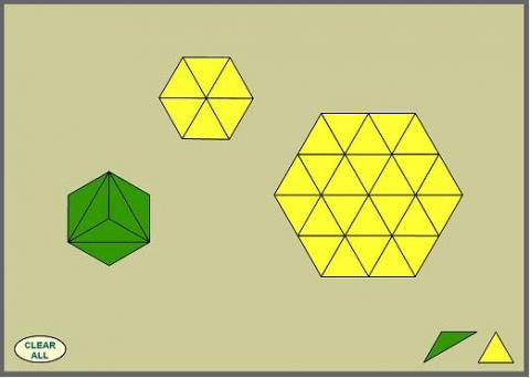 Equal Equilateral Triangles