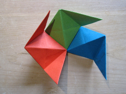 Modular origami polyhedra