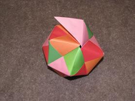 Modular origami polyhedra