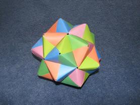 Modular origami polyhedra