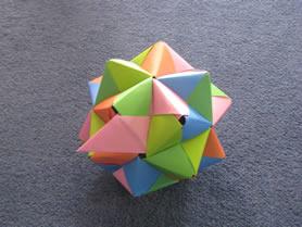 Modular origami polyhedra