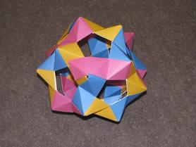 Modular origami polyhedra