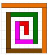 Cuisenaire Spirals