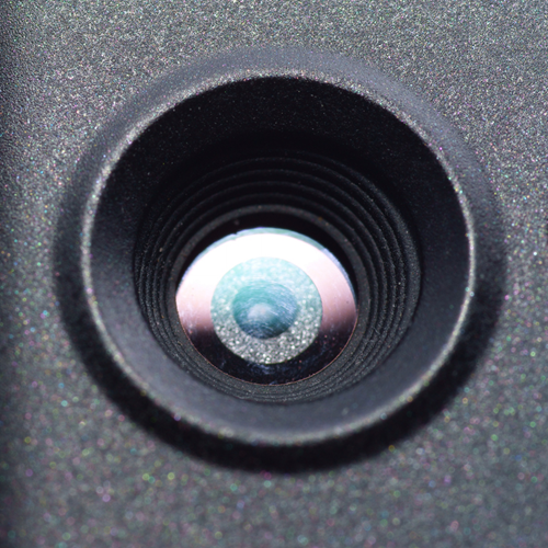 A mobile phone camera.
