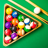 Orbiting Billiard Balls