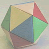 Paper folding - models of the Platonic solids