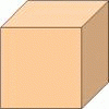Three cubes