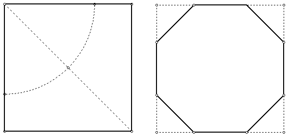The medieval octagon