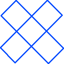 X is 5 squares