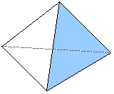 Tetrahedron faces
