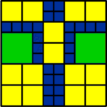 Tiles on a Patio