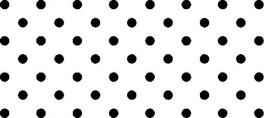 Doplication An 8-by-4 grid of black dots. In the middle of each square of 4 black dots is another black dot.