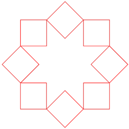 LOGO Challenge 1 - Star Square