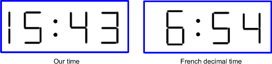 Decimal Time Decimal Time