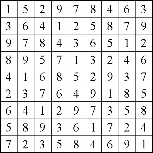 Ratio Sudoku 1