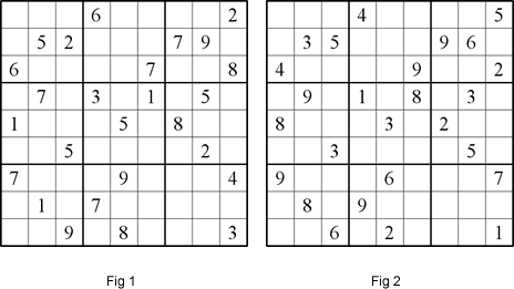 Corresponding Sudokus